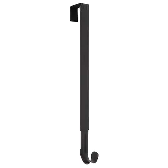 Haute Decor Adapt™ Matte Black Adjustable Wreath Hanger